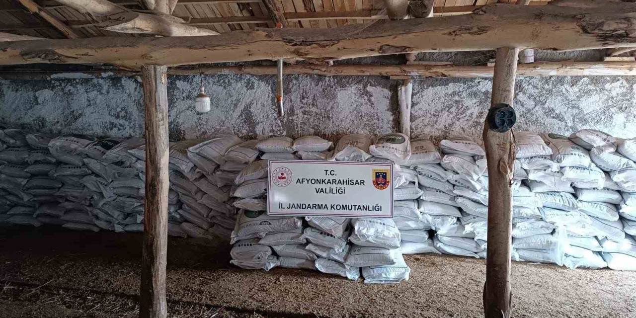Jandarma Sahte Barkotlu 27 Ton Gübre Ele Geçirdi