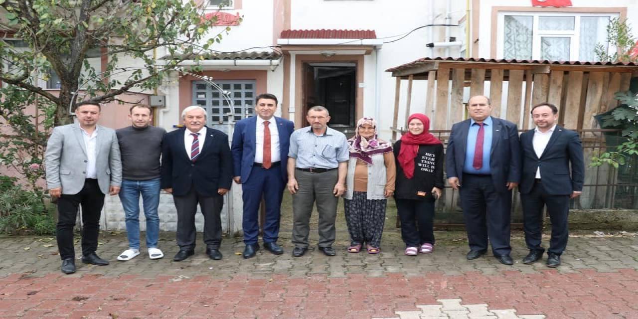 Şehit Ailesinin Acısına Ortak Oldu