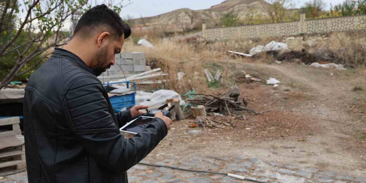 Firari Koyunlar Önce Güvenlik Kamerasına, Sonra Jandarma Dronuna Yakalandı