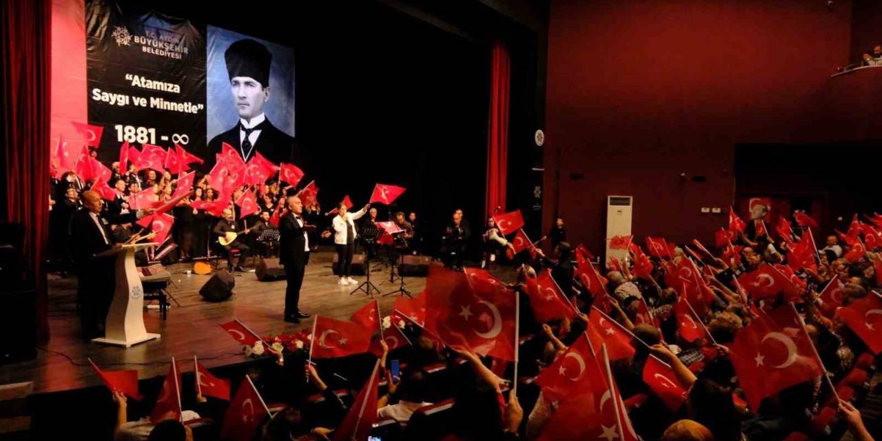 Büyükşehir, Atatürk’ü Türkülerle Andı