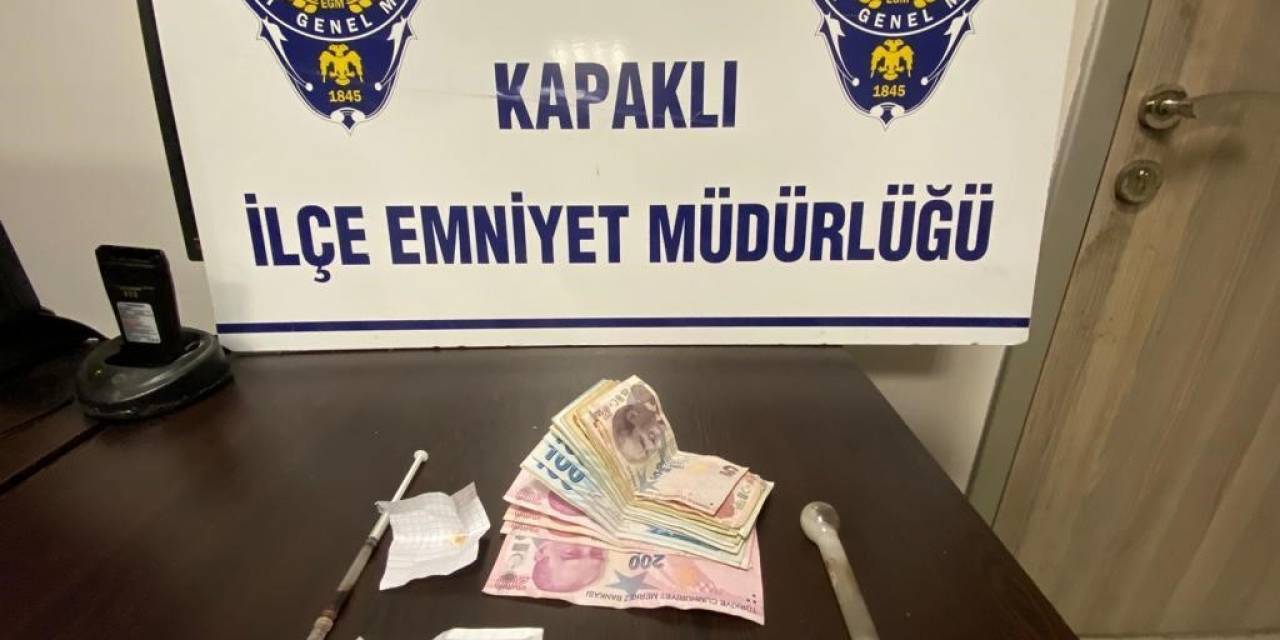 Kapaklı’da Uyuşturucu Tacirine Operasyon