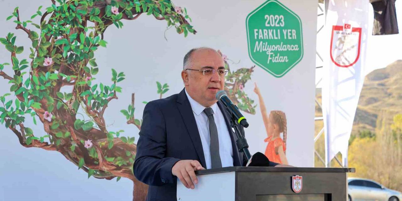 Sivas’ta 30 Bin Fidan Toprakla Buluştu