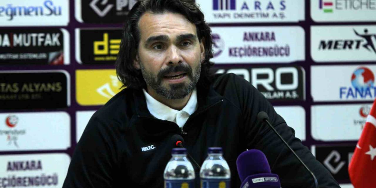 Cenk Özcan: "Ufak Hatalarla Kaçırdığımız Goller Var, Daha Fazla Çalışmamız Gerekiyor"