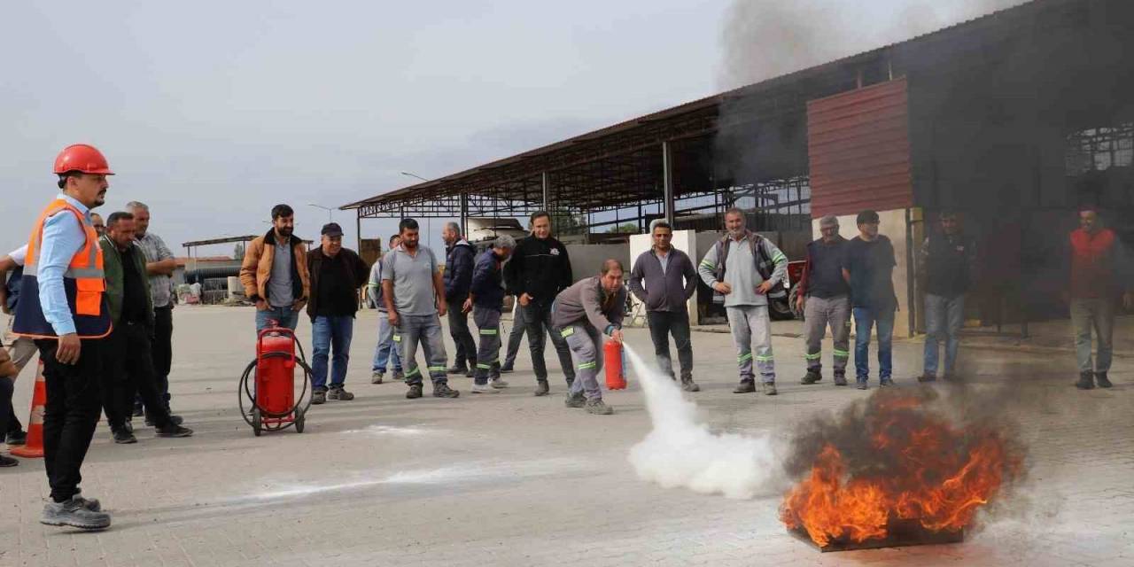 Nazilli Belediyesi Personellerine Acil Durum Eğitimi Verildi