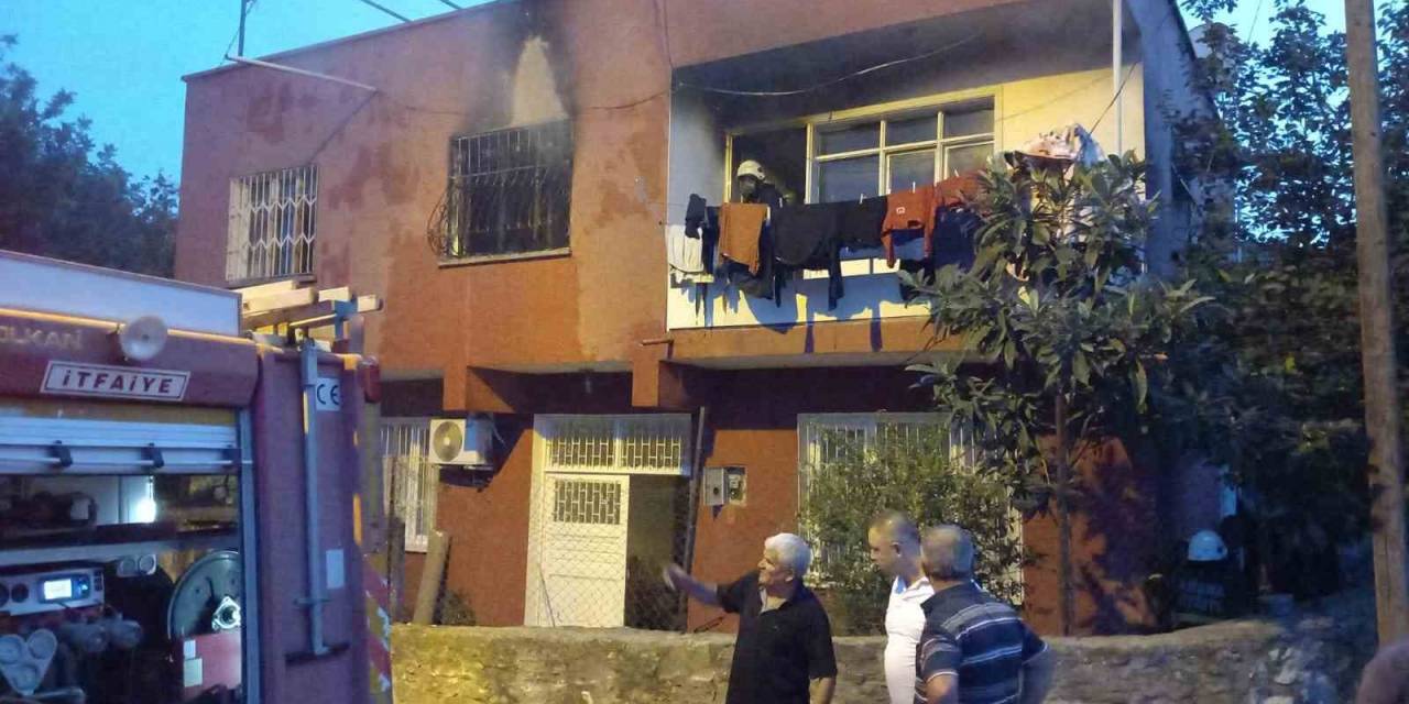 Kozan’da Ev Yangını Korku Dolu Anlar Yaşattı