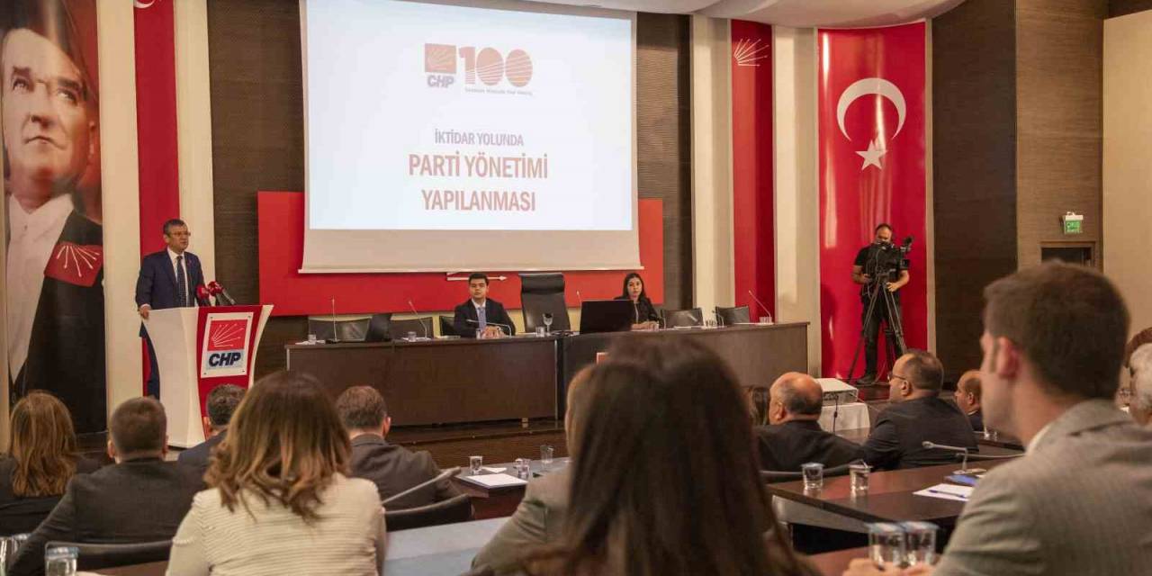 Chp’den “Gölge Kabineli” Yeni Myk