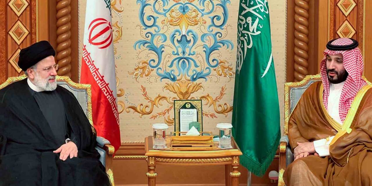 İran Cumhurbaşkanı Reisi, Suudi Arabistan Veliaht Prensi Selman İle Görüştü