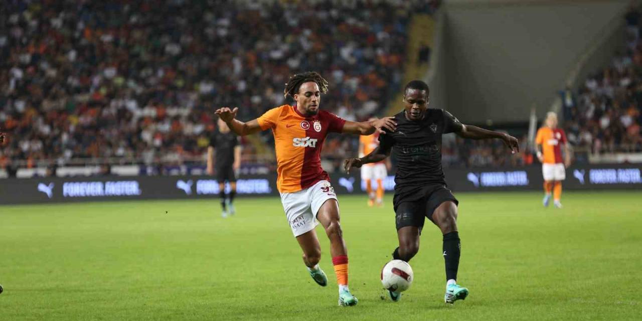 Trendyol Süper Lig: Hatayspor: 1 - Galatasaray: 1 (İlk Yarı)