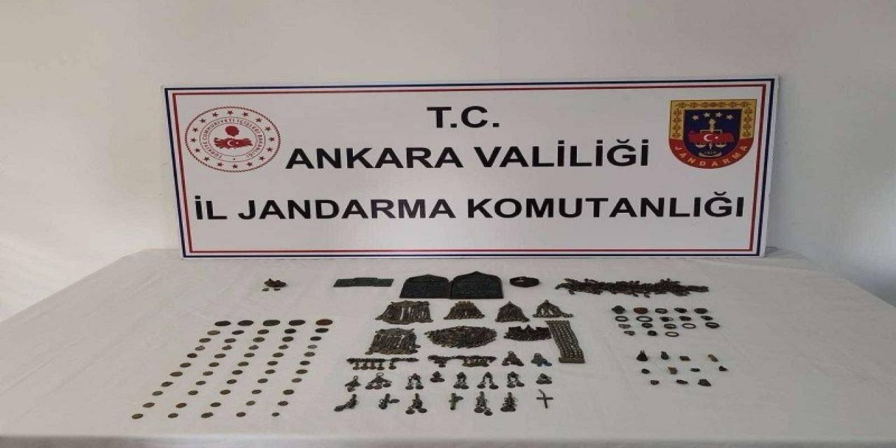 Ankara’da Tarihi Eser Operasyonu: 2 Milyon Tl Değerinde Tarihi Eser Ele Geçirildi