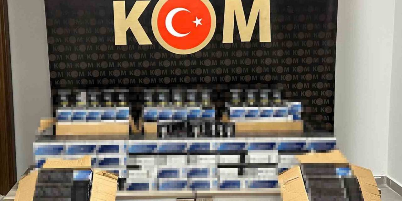 82 Bin Adet Makaron Ele Geçirildi