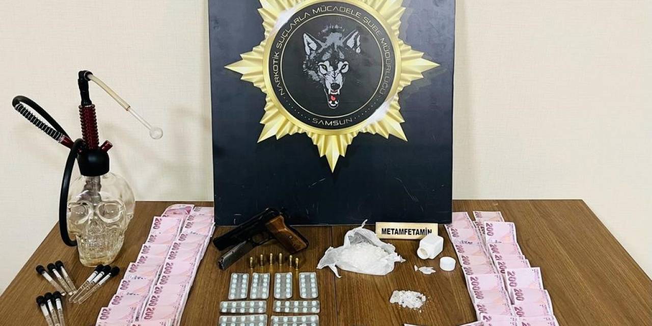 Samsun’da Uyuşturucuyla Yakalanan 2 Kişi Gözaltına Alındı