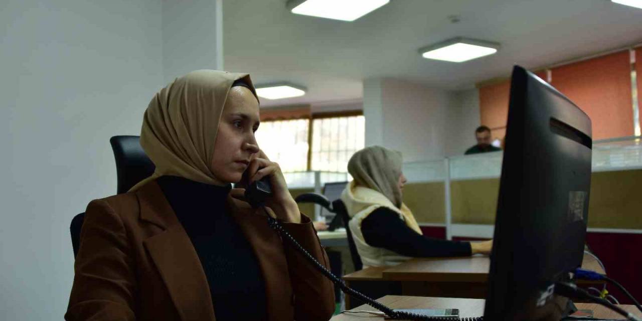 Malatya’da Büyükşehir Çağrı Merkezine Rekor Çağrı