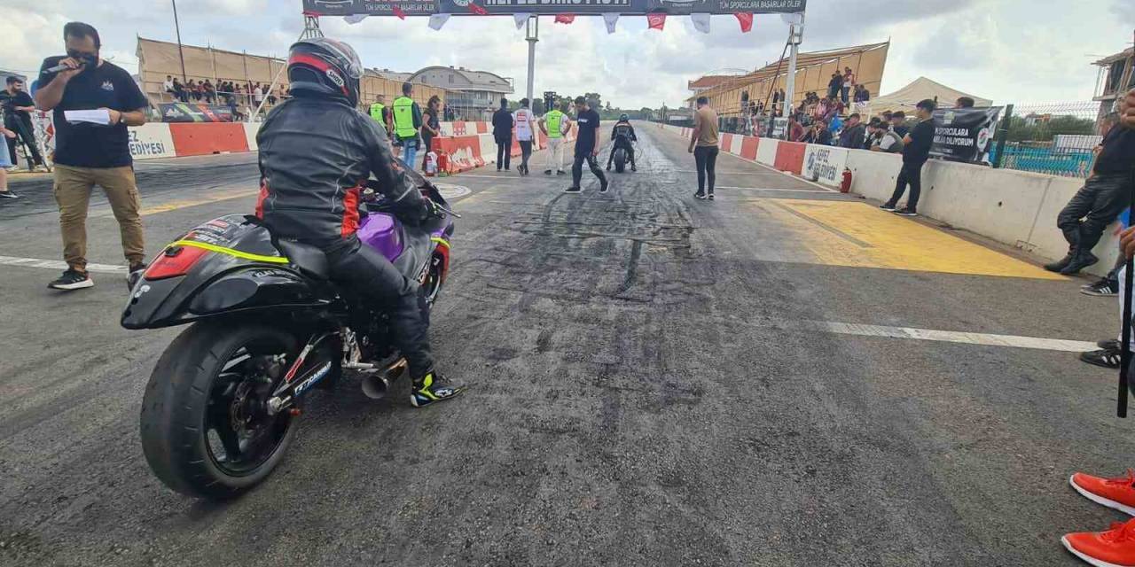 Kepez’de Motodrag Heyecanı