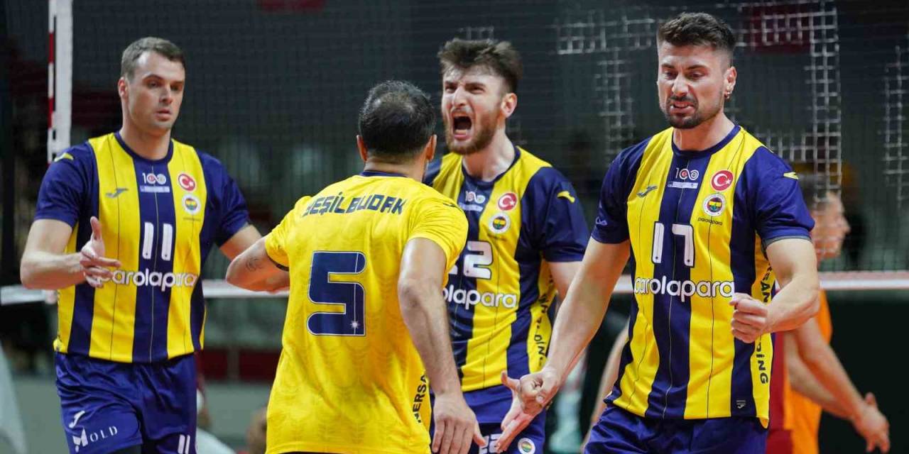 Axa Sigorta Efeler Ligi: Galatasaray: 2 - Fenerbahçe: 3