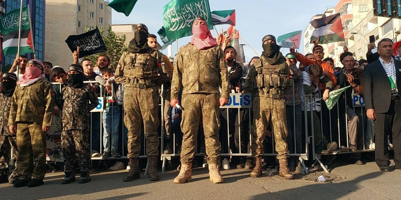 Batman’da Filistin’e Destek Eylemi