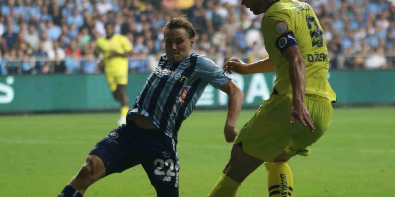 Trendyol Süper Lig: Y. Adana Demirspor: 0 - Fenerbahçe: 0 (İlk Yarı)