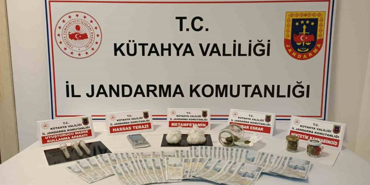 Kütahya’da Evinde Uyuşturucu Madde Ve Sahte Para Ele Geçirilen Şüpheli Tutuklandı