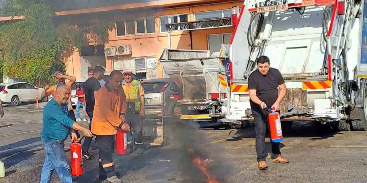 Muratpaşa’da Yangın Tatbikatı