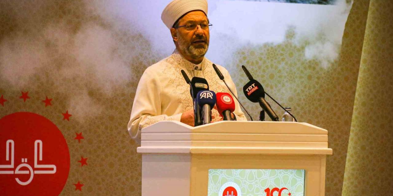 Ali Erbaş: “İşgalci İsrail, Tam Anlamıyla Bir Soykırım Yapıyor”