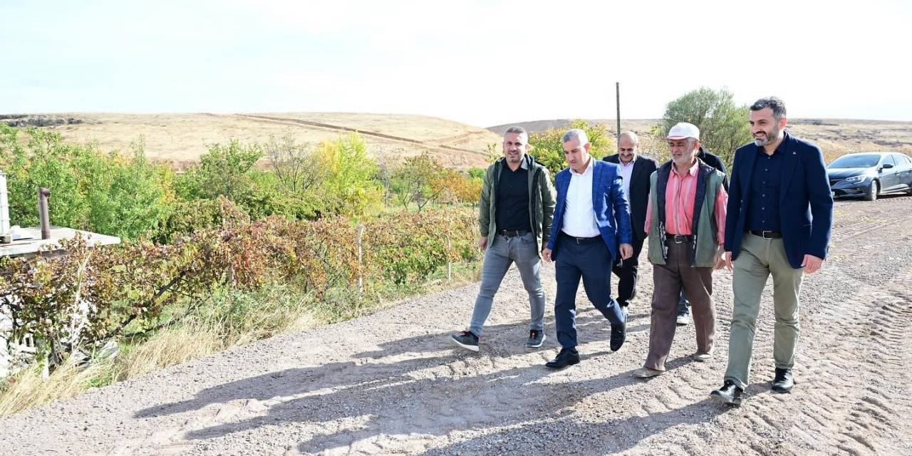 Çınar: “Yeşilyurt’un Dört Bir Tarafında Yaraları Sarıyoruz”