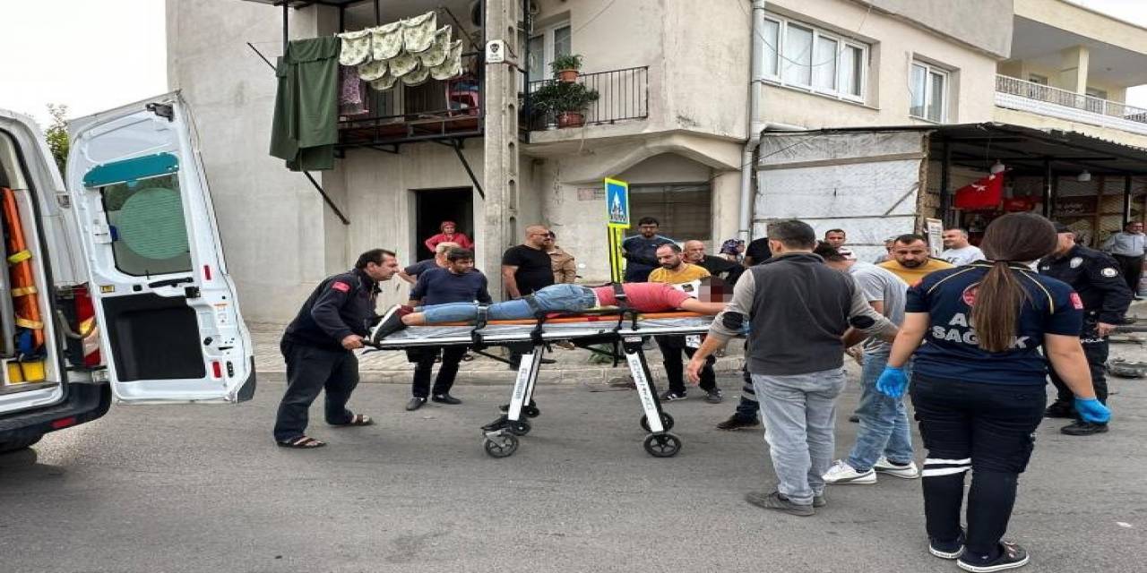 Motosiklet İle Otomobil Çarpıştı: 1 Yaralı