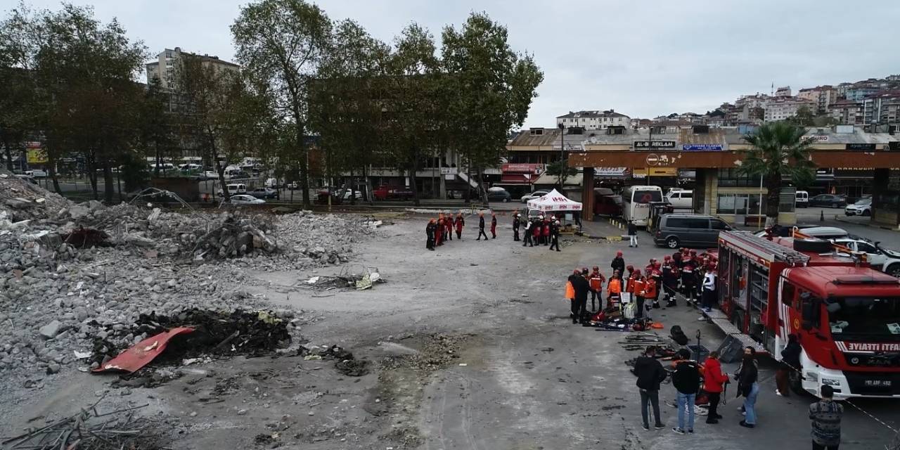 Trabzon’da Deprem Tatbikatı