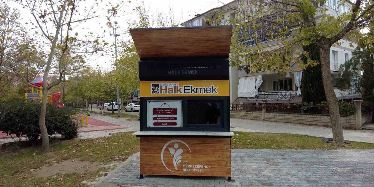 Merkezefendi Halk Ekmek’in 20. Büfesi Hizmette Girdi