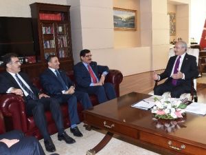 Chp Genel Başkanı Kılıçdaroğlu, Kdp Heyetiyle Görüştü