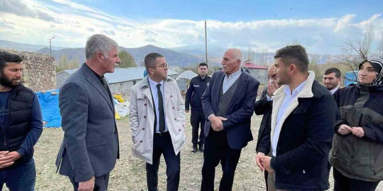 Kaymakam Daştan Köy Ziyaretlerini Sürdürüyor