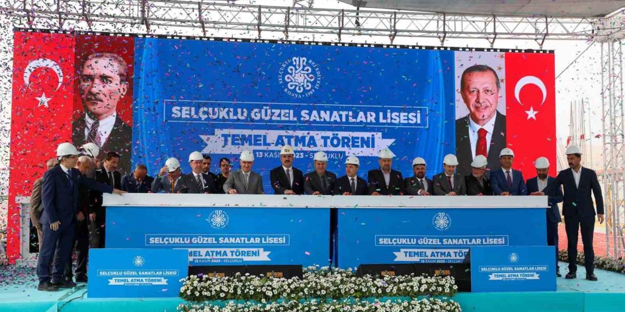Türkiye’nin En Kapsamlı Ve Modern Güzel Sanatlar Lisesi’nin Temeli Atıldı
