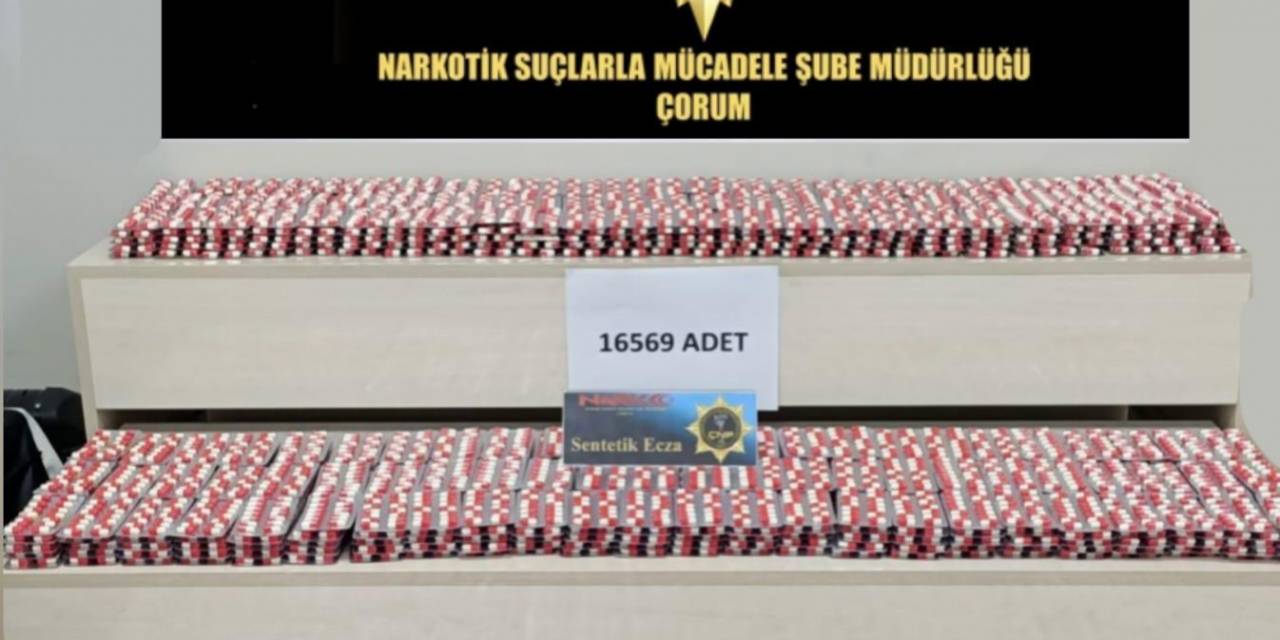 Çorum Polisi’nden Uyuşturucu Operasyonu