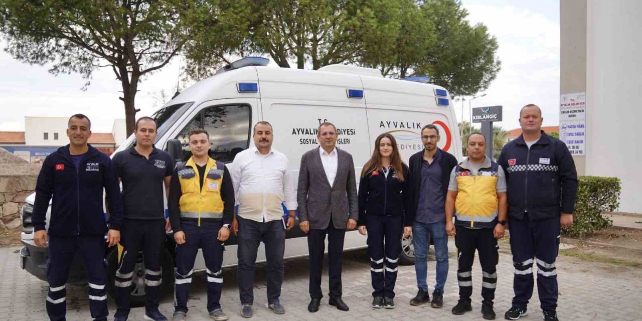 Ayvalık’ta Belediyeden Takdir Gören Hizmet