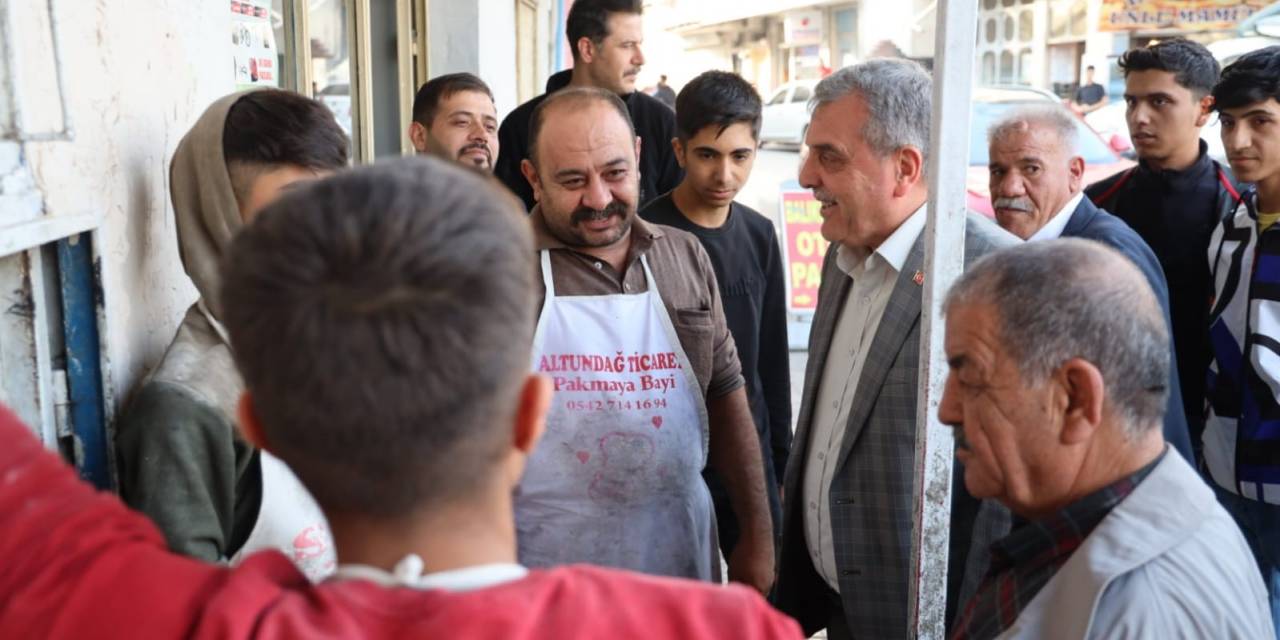 Beyazgül, Esnaflarıyla Bir Araya Geldi