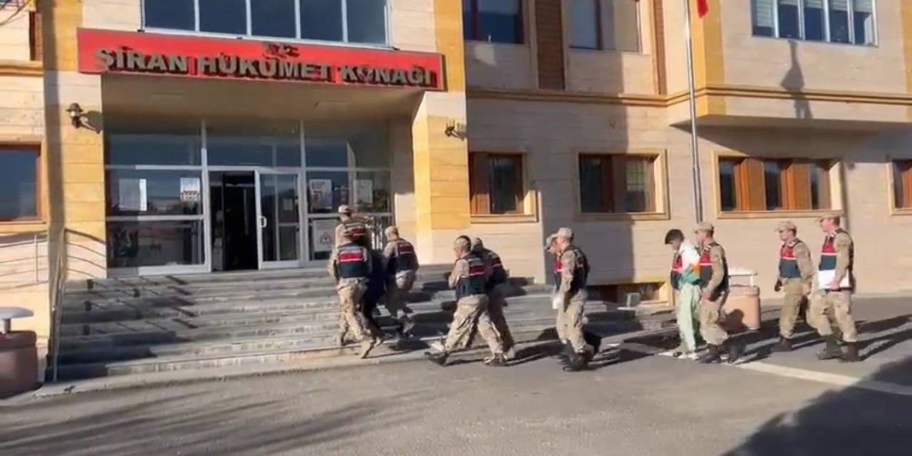 Gümüşhane’de ‘Sarmal Operasyonu’nda 4 Tutuklama