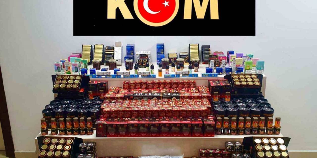 Çorum’da Kaçak Alkollü İçki Ve Sigara Operasyonu
