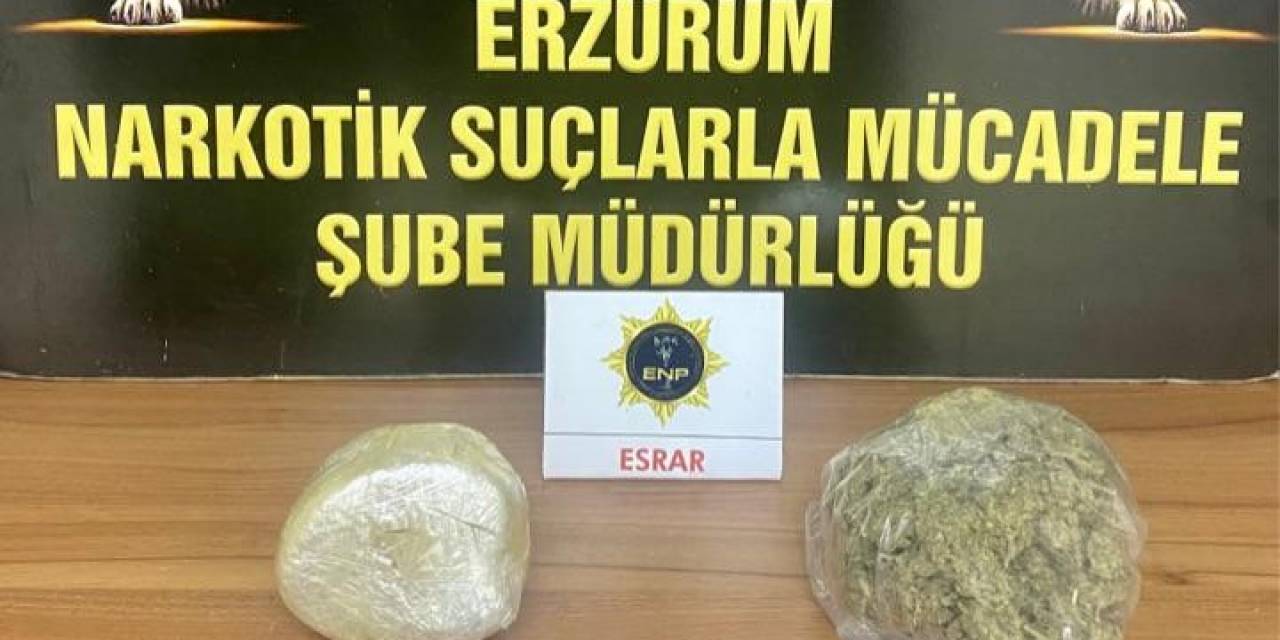 Erzurum’da Uyuşturucu Operasyonu: 3 Şüpheli Yakalandı