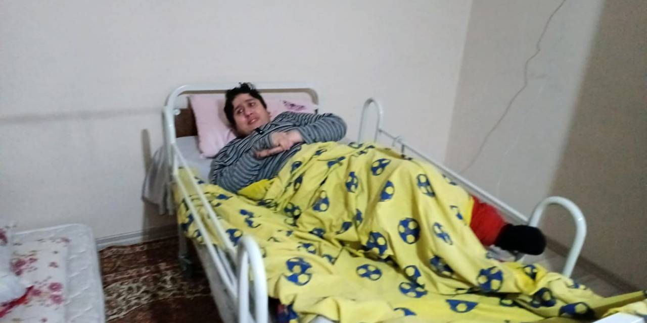Felçli Kadın Hasta Yatağına Kavuştu