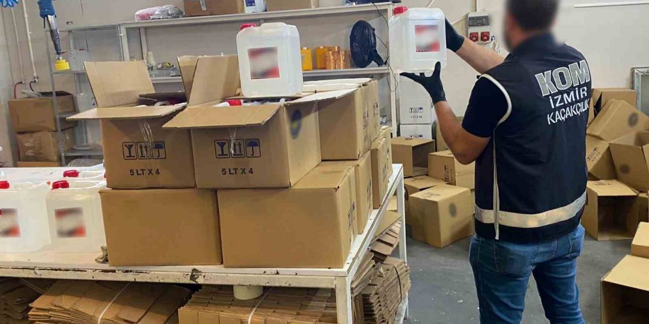Sahte Alkolleri ’mürekkep Sökücü’ Ve ’tutuşturucu Sıvı’ Etiketleriyle Satışa Sunmuşlar
