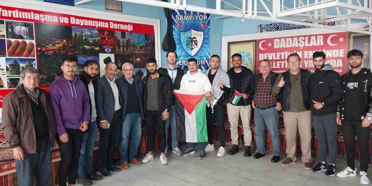 Erzurumlular, Filistinli Öğrenciler İle Bir Araya Geldi