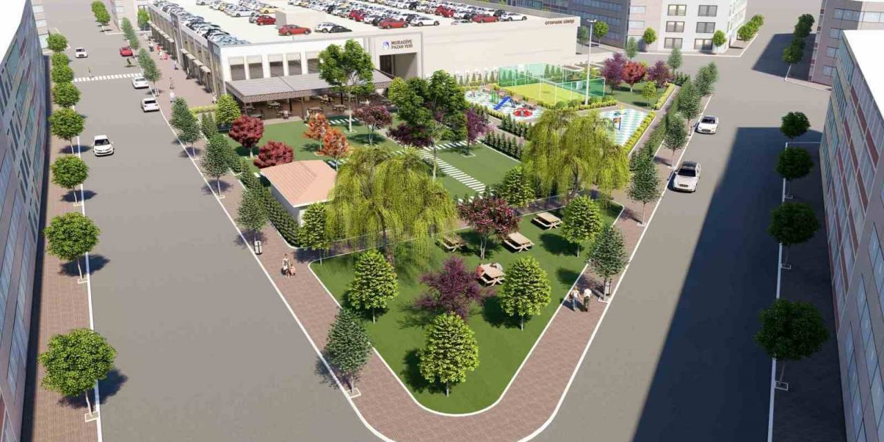 Yunusemre’den Muradiye’ye Modern Pazaryeri