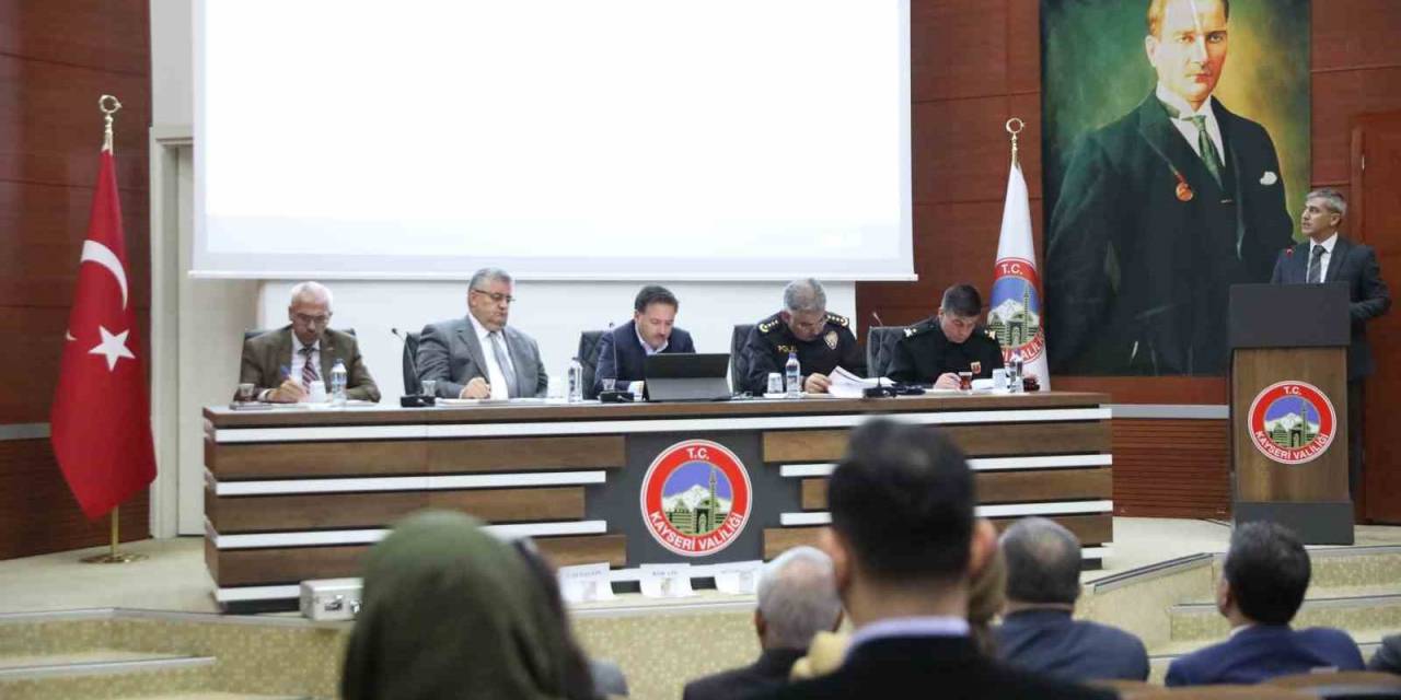 Bağımlılıkla Mücadele İl Koordinasyon Kurulu Toplandı