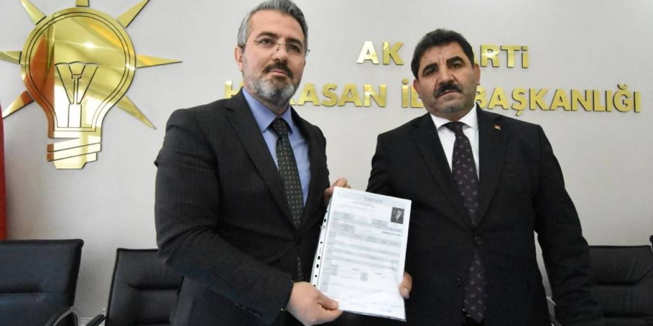 Ak Parti Horasan Belediye Başkan Aday Adayı Hayrettin Özdemir, Müracaatını Yaptı