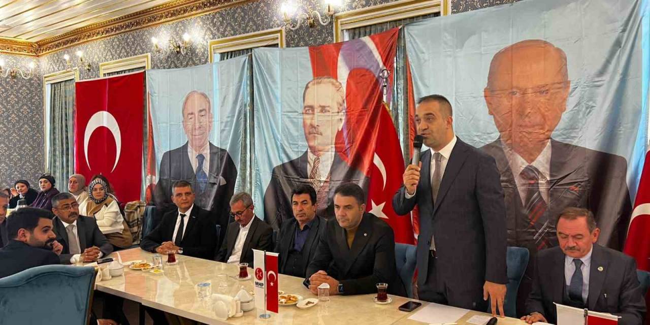 Mhp Erzurum İl Başkanı Adem Yurdagül Net Konuştu: “Kimse Belediye Taksimi Yapmasın”