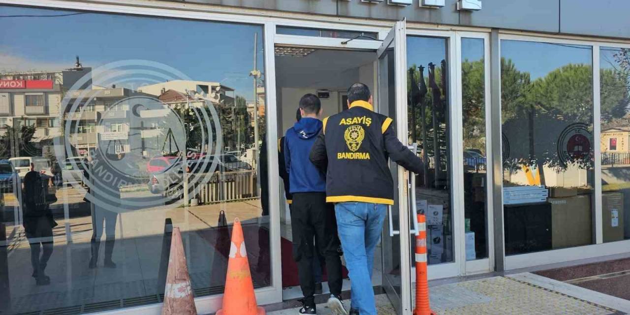 Bandırma’da Oto Hırsızı Cezaevine Gönderildi