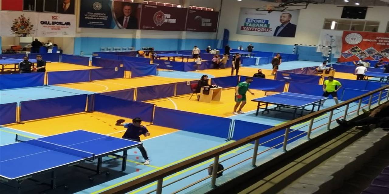 Masa Tenisinde Dereceye Girenler Belli Oldu