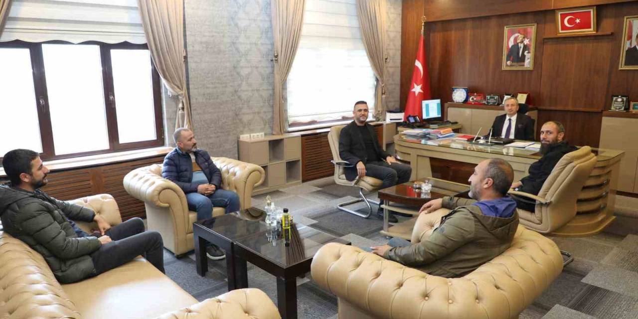 Ağrı Çalışan Gazeteciler Cemiyetinden İl Milli Eğitim Müdürü Kökrek’e Ziyaret