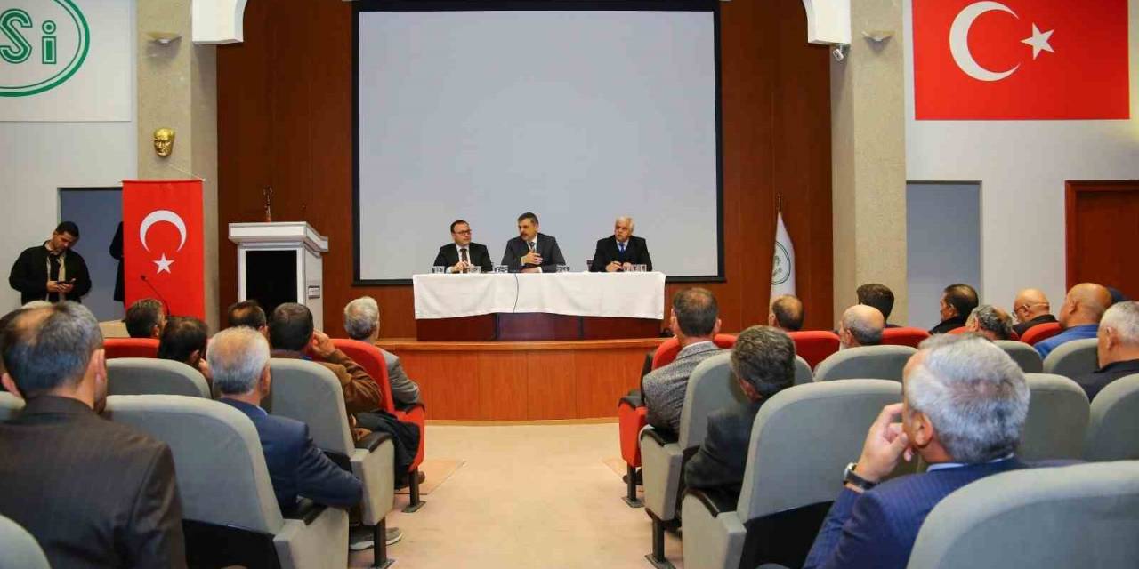 Vali Mustafa Çiftçi, Muhtarlarla Buluştu