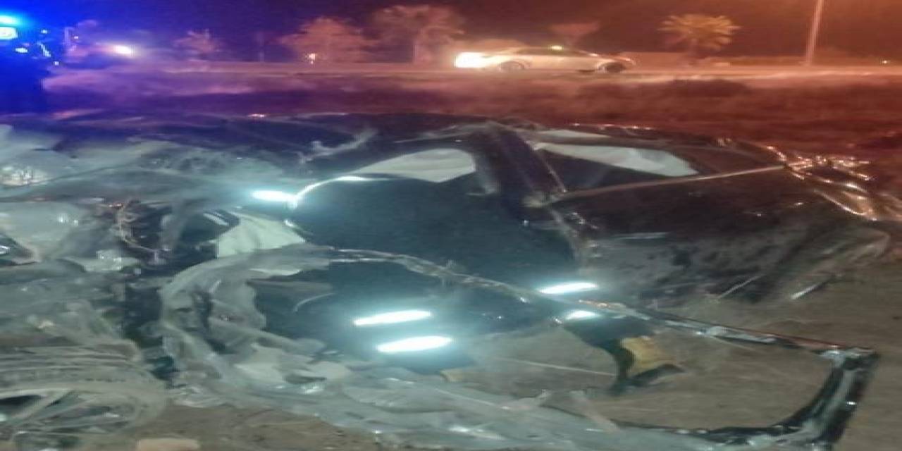 Mardin’de Sürücü Hurdaya Dönen Otomobilde Hayatını Kaybetti