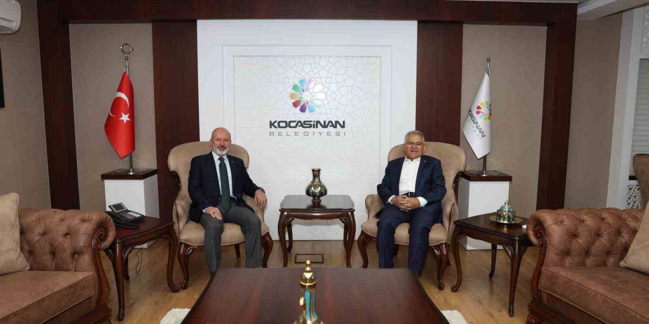 Başkan Büyükkılıç’tan Başkan Çolakbayrakdar’a Ziyaret