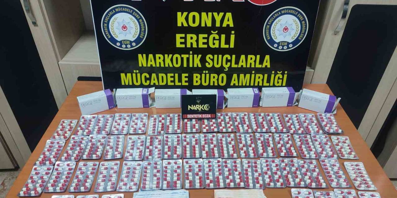 Konya’da Uyuşturucu Operasyonu: 3 Tutuklama